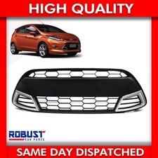 PARA FORD FIESTA MK7 ACABAMENTO DA GRADE DO PARA-CHOQUE CENTRAL INFERIOR FRONTAL (2008-2012) comprar usado  Enviando para Brazil
