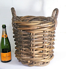 Antique large wicker for sale  WATFORD
