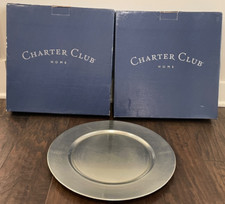 Silver charger plates for sale  Birmingham