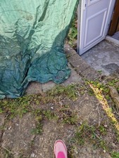Green large tarpaulin for sale  TAMWORTH