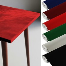 Folia samoprzylepna Flock Welur 16€/m2 Aksamit Alkantara Samoprzylepna Velvet Czarna na sprzedaż  PL