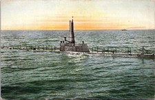 Postcard underseas boat for sale  La Mesa