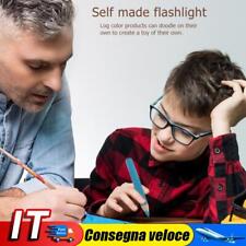 Usado, DIY Flashlight Physics Toys Kit Kids Assemble Educational Science Project Craft comprar usado  Enviando para Brazil