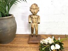 Escultura antiga de madeira esculpida à mão em Vinatge em suporte comprar usado  Enviando para Brazil