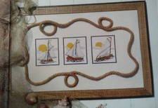 Stickvorlage kreuzstich segelb gebraucht kaufen  Bad Buchau