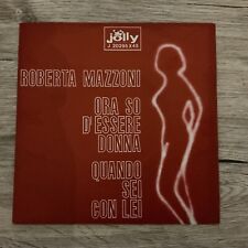 Roberta mazzoni. ora usato  Roma