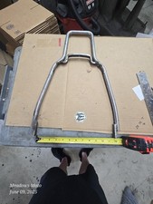 Quadro rígido curto SISSY BAR para Harley com suporte de para-lama helicóptero  comprar usado  Enviando para Brazil