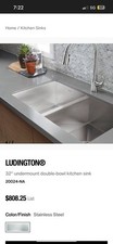 Sterling undermount double for sale  Minden