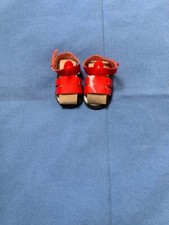 Chaussures sandales rouge d'occasion  Rennes-