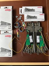 2 zwrotnice Märklin 24612 i 24611, w komplecie z napędami i dekoderem! na sprzedaż  Wysyłka do Poland