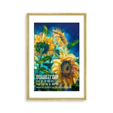 Ornate gold 24x36 for sale  USA