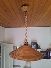 Lampadario vimini rattan usato  Sori