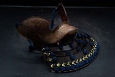 Máscara de armadura samurai antiga do período Edo MENPO de ferro genuína feita no Japão, usado comprar usado Máscara de armadura samurai antiga do período Edo MENPO de ferro genuína feita no Japão, usado comprar usado  Enviando para Brazil