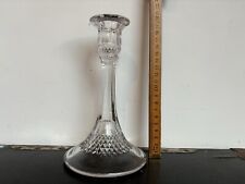 Vintage glass candlestick for sale  LONDON