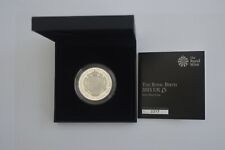 Moeda à prova de prata 2015 Royal Mint Christening of Princess Charlotte Reino Unido £5 comprar usado  Enviando para Brazil