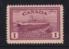 CANADÁ... 1946 US$ 1 balsa em perfeito estado (ponto de tom minúsculo) comprar usado  Enviando para Brazil