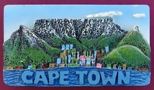 Usado, Ímã de geladeira lembrança Cidade do Cabo e mesa montanha África do Sul comprar usado Usado, Ímã de geladeira lembrança Cidade do Cabo e mesa montanha África do Sul comprar usado  Enviando para Brazil