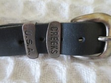 Ceinture croute cuir d'occasion  Reims
