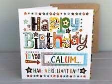 Birthday card boy for sale  LEICESTER