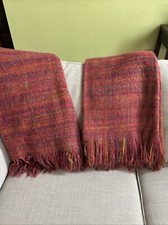 Two woven throws for sale  Waterloo