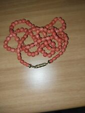 Collana corallo aranciato usato  Campagnola Emilia