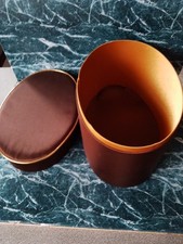 Oval hat box for sale  BOLTON