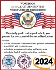Workbook citizenship test for sale  Laurel