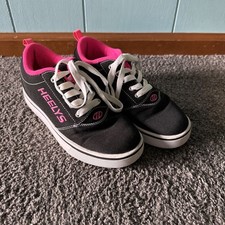 Usado, Heelys para crianças adolescentes rosa e preto tamanho 6 juvenil tamanho 7 feminino comprar usado  Enviando para Brazil