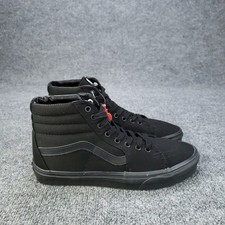 Tênis Vans SK8 Hi Shoes Masculino Tamanho 9.5 Triplo Preto Casual com Cadarço Skate 500714 comprar usado  Enviando para Brazil