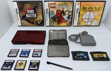 Console Nintendo DS Lite vermelho carmesim completo com 11 jogos caneta e carregador leitura comprar usado Console Nintendo DS Lite vermelho carmesim completo com 11 jogos caneta e carregador leitura comprar usado  Enviando para Brazil