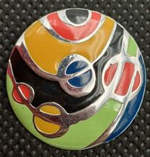 Ciondolo medaglione smaltato usato Ciondolo medaglione smaltato usato  Caravaggio