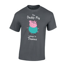 Personalised daddy pig for sale  CHESTERFIELD