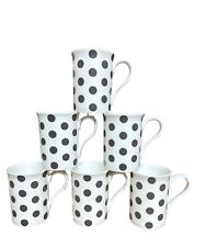 Dark grey polka for sale  RHYL