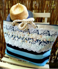 Beach bag strandtasche, gebraucht gebraucht kaufen  Düsseldorf