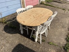 Farmhouse table chairs for sale  CANTERBURY