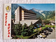 Cartolina courmayeur hotel usato  Bologna