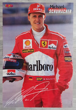 Michael Schumacher / Olaf Thon Autograph 1998 BRAVO Sport Poster 42 x 28 RARE comprar usado  Enviando para Brazil