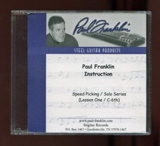 Usado, Rare Steel Guitar Instruction CD- Paul Franklin - Speed Picking / Solo Series C6 comprar usado  Enviando para Brazil