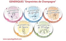 Série capsules champagne d'occasion  Courcy