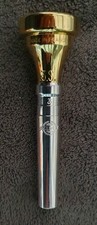 HENRI SELMER PARIS 3S 3, bocal trompete, banhado 24K IMPECÁVEL! comprar usado  Enviando para Brazil