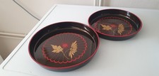 Antique japanese lacquered for sale  EVESHAM