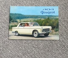 Original peugeot 404 for sale  NANTWICH