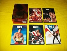 ROCKY COLLECTION 1 - 5 DVD I II III IV V WITH CASE SYLVESTER STALLONE BOX SET comprar usado  Enviando para Brazil