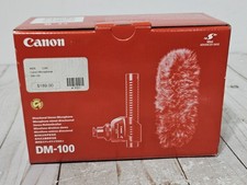 Usado, Microfone estéreo direcional Canon DM-100 S mini novo caixa aberta para câmera Vixia comprar usado Usado, Microfone estéreo direcional Canon DM-100 S mini novo caixa aberta para câmera Vixia comprar usado  Enviando para Brazil