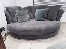 Grey cuddle couch for sale  LONDON