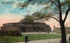 Cartão postal NY New York City Aquarium & Battery Park publicado 1922 vintage PC K1761 comprar usado  Enviando para Brazil