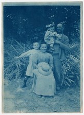 Photo anonyme cyanotype d'occasion  Avignon