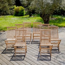 Lot chaises jardin d'occasion  France