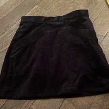 Black corduroy mini for sale  NEWPORT