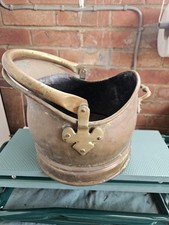 Copper coal scuttle for sale  SWINDON
